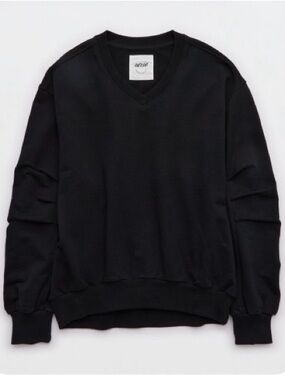 Aerie Jet Setter V-Neck Sweatshirt